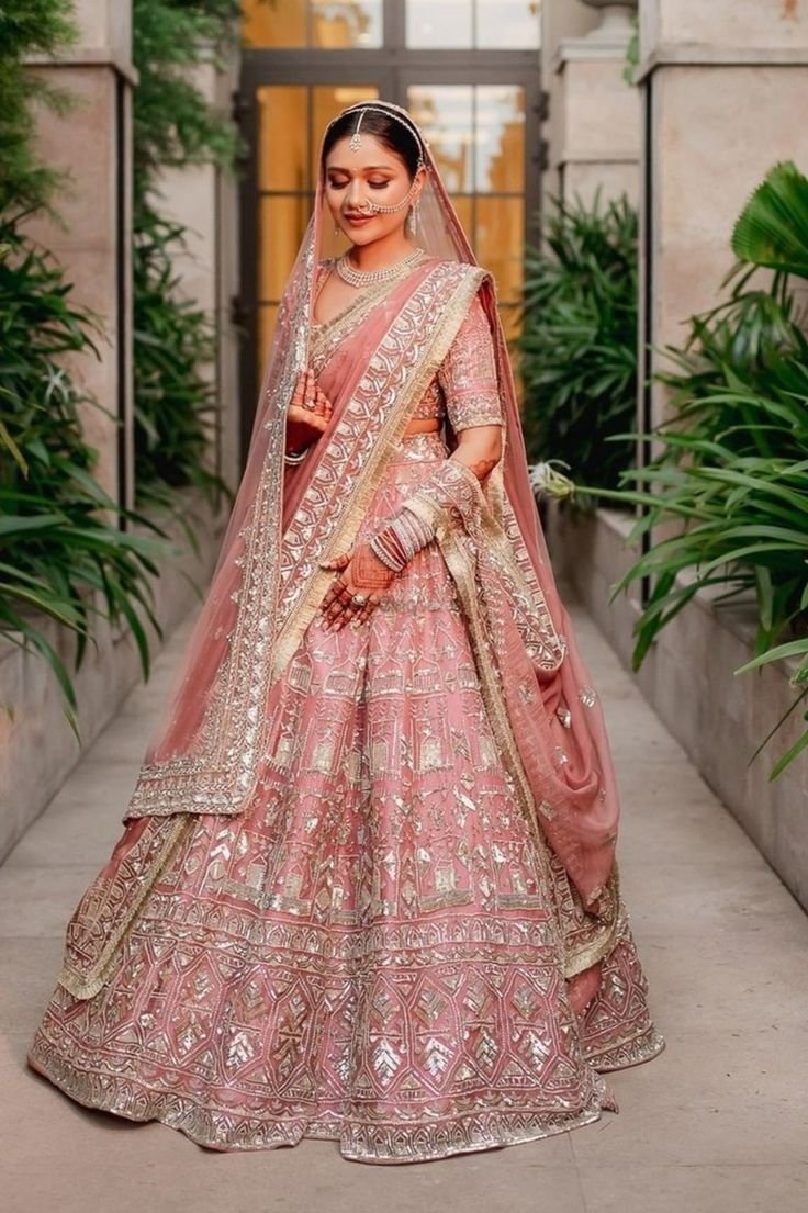 Beige Lehenga
