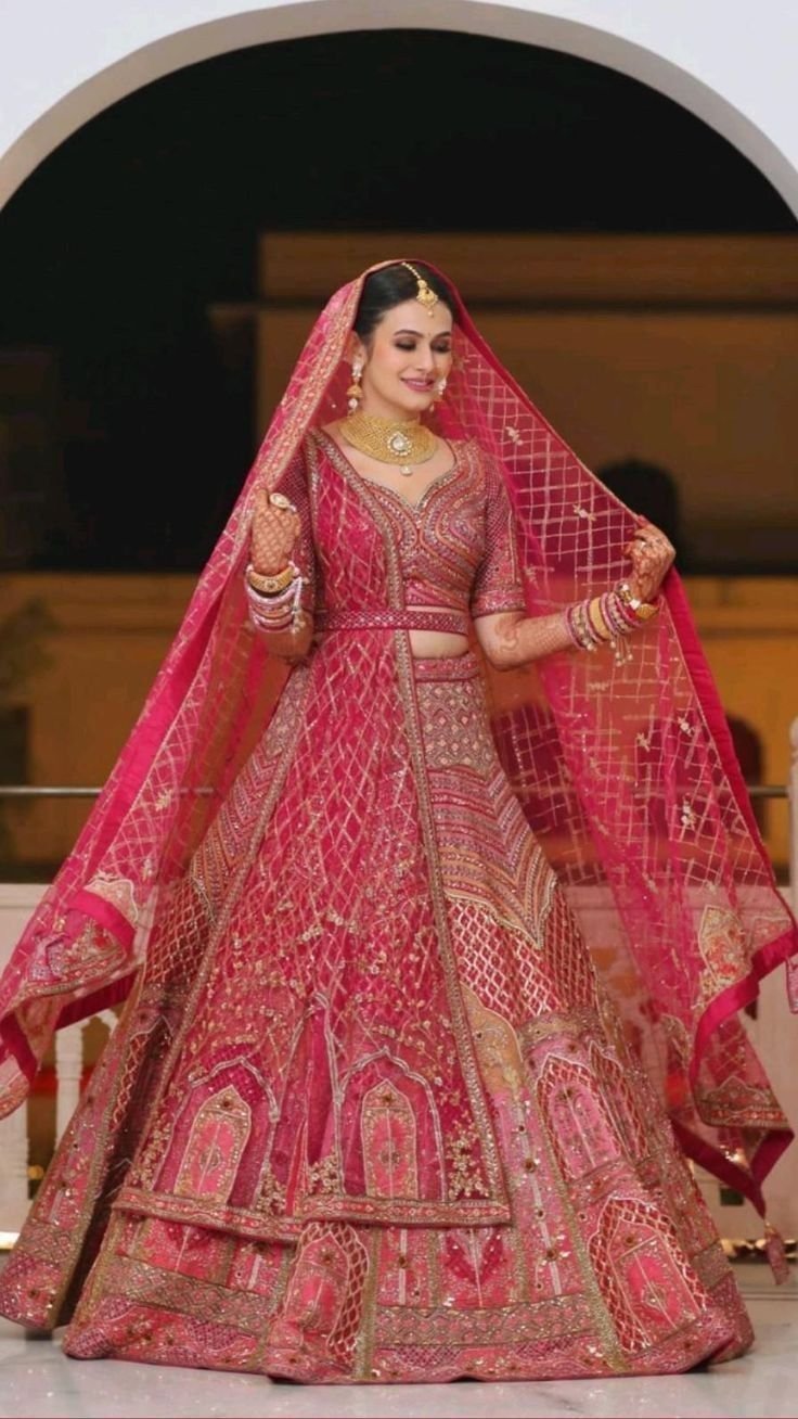 Orange Lehenga