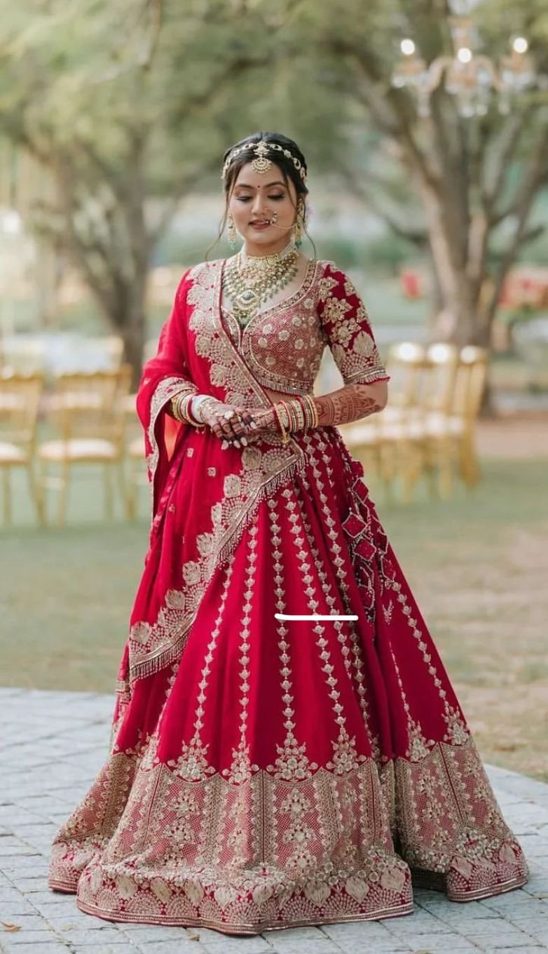 Mustard Lehenga