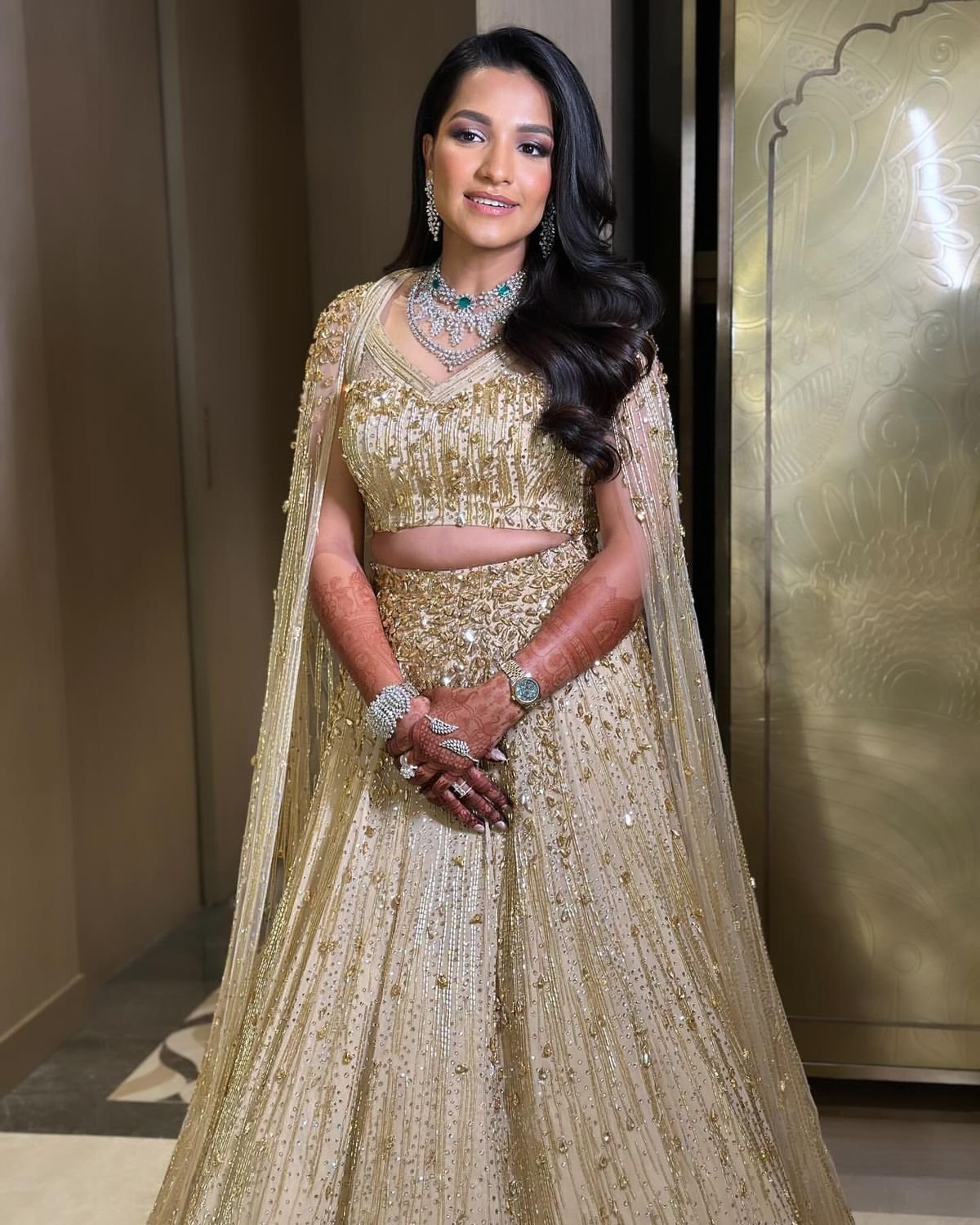 Gold Sequin Gown