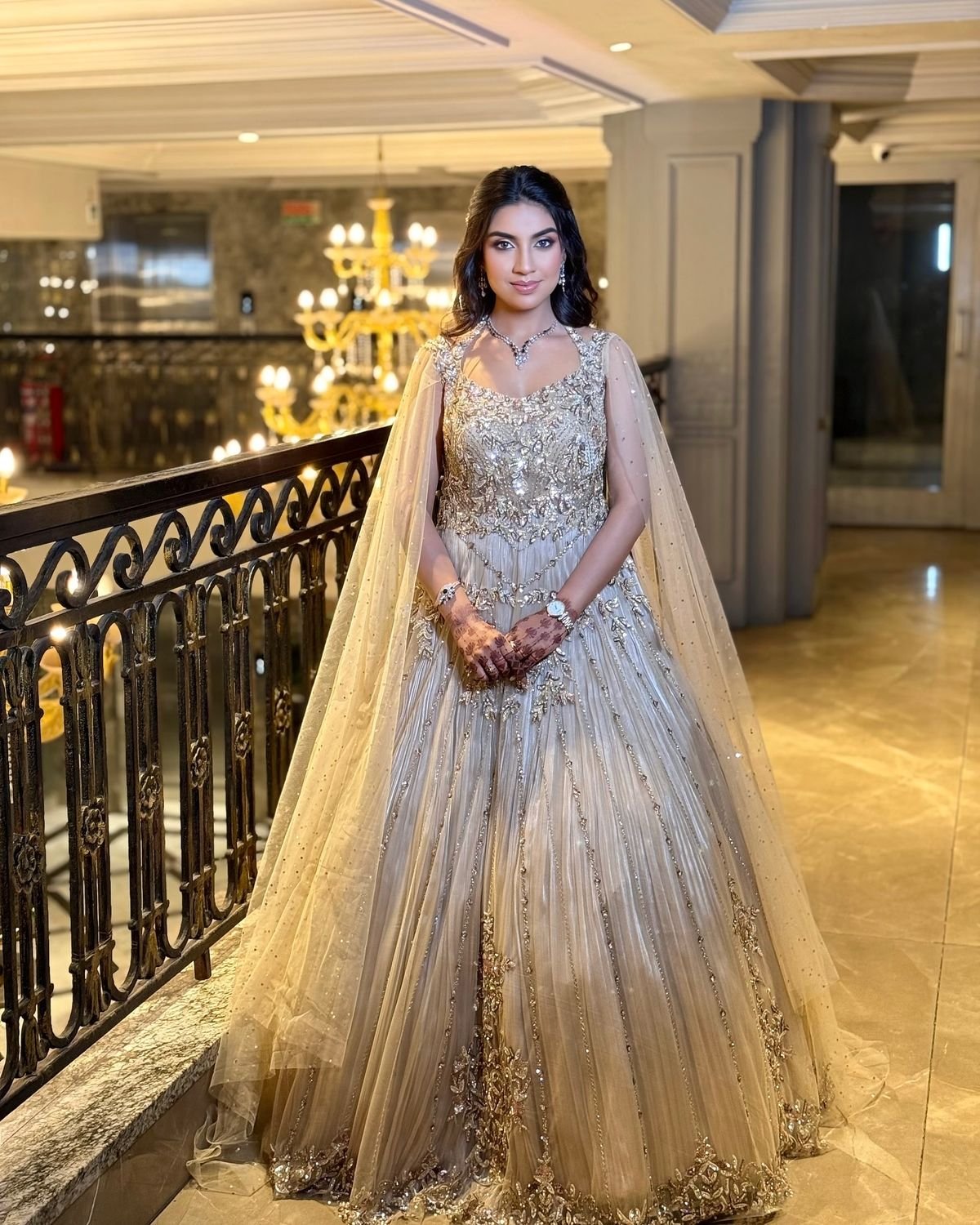 Gold Sequin Gown