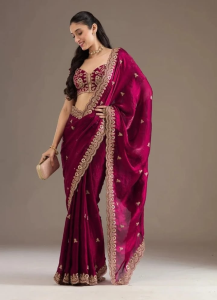 Magenta Silk